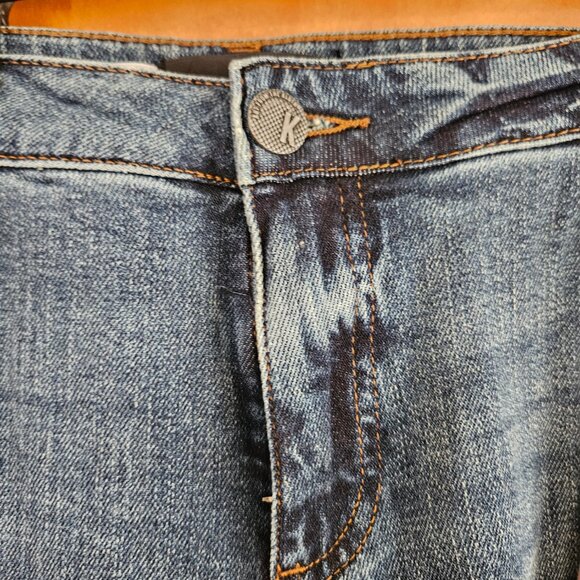 NWT Kut from the Kloth Catherine Boyfriend Jean Dark Wash Denim 18W - Picture 4 of 9